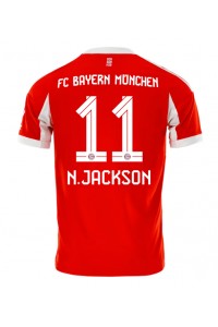 Bayern Munich Nicolas Jackson #11 Fotballdrakt Hjemme Klær 2025-26 Korte ermer